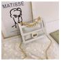 2020 new arrival transparent PVC women shoulder bag summer designer clear jelly beach bag for women