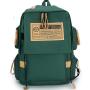 ZR293 New Schoolbag Backpack Unisex Laptop Bag Canvas Waterproof High School Students Style Shoulders Backpack Fashion Travel