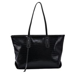 Hot Sale Large Capacity European And American Style Crocodile Tote Bags For Women Famous Brand Vintage Luxury Women Tote Bags