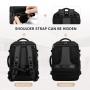 LOVEVOOK Waterproof High Quality TSA-Approved with Transparent Toiletry Pouch Travel Bags Laptop Backpack With USB unisex