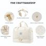 LOVEVOOK 35L 45L large Carry on Overnight Bag with Toiletry shoe Bag for Women gym weekender Hospital Travel Duffel luggae Bag