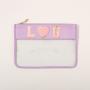 Keymay Hot Sale USA Free Shipping 10 Colors Toiletry Pouch Flat PVC Cosmetic Bag Clear Makeup Bag Transparent Cosmetic Bag