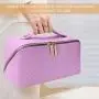 2024 New Fashion Personalized And Lightweight Makeup Bag  Large Capacity Makeup Bag With PU Waterproof Makeup Bag