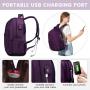 Custom high quality fashion travel work cute backpack waterproof business school Smart laptop Backpack with usb port unisex
