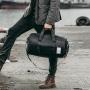 Mens personalized Travel Bags for Business Sport Leather Waterproof Crossbody Bag Mini Small Gym Duffel Bag