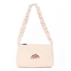 CHANGRONG Custom Personalized Fashion corduroy Casual tote bag for women
