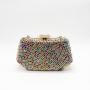 Fashionable hand-held rhinestone grand women's party bag clutch bag