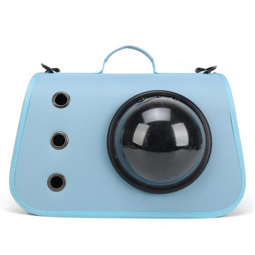 ZR351 Cat Bag New Pet Bag One Shoulder Crossbody Handheld Breathable Pet Outgoing Backpack Folding Pet Space Bag