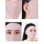 DC020 Summer Breathable Ice Silk Sunscreen Mask Lady Neck Protection Hanging Ear Sunscreen Face Mask Outdoor Sports Mask