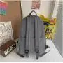 New Designer Trendy Custom Fashion Retro Simple Style Corduroy Backpack Solid Color Bookbags Student Schoolbag