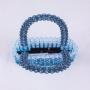 New Pearl Acrylic Exquisite High Quality Handwoven Fashion Versatile Handbag carteras para mujer 	 sac a main
