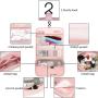 Rolling Trolley Cosmetic Case Women Makeup Bag Cosmetic Beauty Case Makeup Kit Box Price Make Up Bag Makeup Fold Bag  For Man