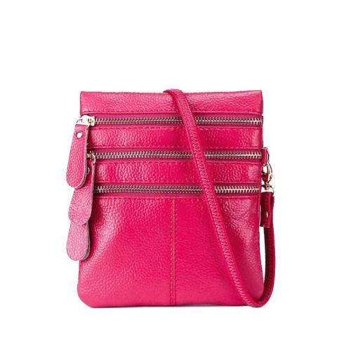 2024 Custom Genuine Leather Mini Shoulder Crossbody Bag For Women Fashion Purse