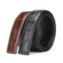 Cinturones De Cuero Genuinos Custom Brand High Quality 100% Genuine Crocodile Leather Man Belts For Mens Belt Manufacturers