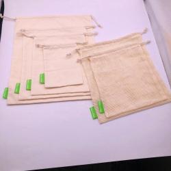 Custom Muslin Cotton Produce Bag