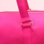 Keymay Women Personalized Overnight Bag Large Capacity Handbag Foldable Waterproof Nylon Weekend Travel Gym Sports Duffel Bag