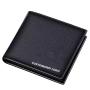 KBW189 2023 Custom Leather Wallet Men's Leather Slim Anti-theft Brush Vertical Paragraph Card Bag Men's Short Money Clip