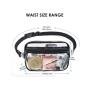 Custom New Design Sports Running Outdoor Bum Waist Belt Bag Travel Portable PVC Clear Fanny Pack Waist Bag