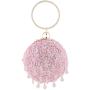 Wholesale beading bag spherical round purses women handbag retro sequin evening bags gold paillette handbags