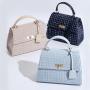 Fall And Winter New Arrival Women Elegant Fabric Vegan Leather Ladies Hand Bags Luxury Designer Handbags Oem Purses And Handbags