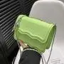 Wavy Pattern Small Square Para Mujeres Bolso Bolsas Pu Leather Crossbody Bags For Women Chain Single Shoulder Taschen CY135
