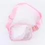 Custom Waterproof  Small  Clear PVC Crossbody Belt Kids Waist Bags Custom Messenger Bag Fanny Packs For Women