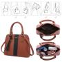 Custom LOVEVOOK Wholesale women's shoulder small purses and handbags luxury customized PU leather ladies tote bags women purses