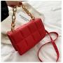 Chain Square Women Shoulder Bag Handbag Magnetic Buckle Handbags Brands China Pu Leather Wholesale Women Messenger Bags