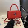Flap ladies bags women candy color handbag woman simple leisure shoulder bag female fashion small square bag