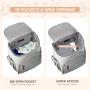 Wholesale Waterproof Portable Changing Pad baby diaper bags Travel unisex adult Stylish diaper Backpacks custom logo nappy bags