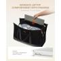 LOVEVOOK New Design Quilted Weekender Overnight Bag Gym Yoga Carry On Travel Duffel Bag With Laptop Compartment for women men