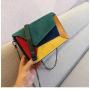Women Crossbody Bag Classic wholesale women handbags Leather Shoulder Handbag Tote Bag Contrast Color Small Square Bag