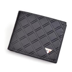 2022 high quality wholesale fashion men's leather card holder wallet