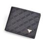 2022 high quality wholesale fashion men's leather card holder wallet