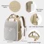 LOVEVOOK high quality quilted Waterproof Organize Laptop Business Travel Shoulder Bag Backpack for Men women Teacher nurse daily