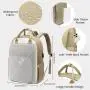 LOVEVOOK high quality quilted Waterproof Organize Laptop Business Travel Shoulder Bag Backpack for Men women Teacher nurse daily
