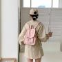 Wholesale Japanese art lovely leisure simple bag female spring and summer new niche joker canvas backpack backpack