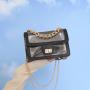 2020 new arrival transparent PVC women shoulder bag summer designer clear jelly beach bag for women