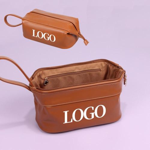 personalised custom logo luxury pu portable toiletry pouch travel cosmetic bags puffy make up cloud makeup bag for girls