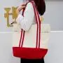 KBW565 Wholesale Customised Ladies Canvas Bags Women Large Capacity Tote Bags Students Travel Shopping Shoulder Bags