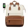 LOVEVOOK wholesale Fashion Carry on Business USB Backpack College School Nylon Bag Waterproof Travel Laptop Backpack for Women