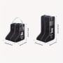 Custom LOGO Travel Shoes Bag Shoes Storage Box Portable Home Boot Storage Bag Visible Dust-Proof Boot Covers