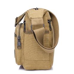 Multi compartment canvas thickened wear-resistant tool kit business wallet