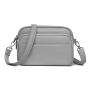 Wholesale custom mobile phone wallet small square bag new multi-layer double shoulder strap shoulder messenger bag for ladies