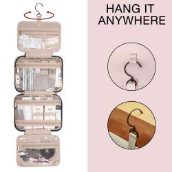Custom Logo Fashion Travel Makeup Bag Portable Large Capacity Cosmetic Bag with Zipper Closure Ladies Made Polyester Cotton PC