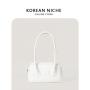 Factory wholesale trendy womens designer bags Korean style glossy patent leather bag Jelly multi-color handbag for girl