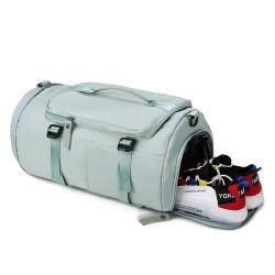 Custom Logo Short-distance Weekend Gym Sports Backpack Travel Duffle Bags With Shoes Compartment