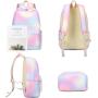 New Designer Trendy Custom Fashion School Backpack Galaxy Printed School Bags Bookbag For Teens Girls Boys Kids