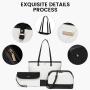 Lovevook Hot Selling Women's Purse Handbags Set for Women Office Hand Bags Ladies