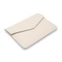 High quality leather bag with logo customized PU leather 13" laptop case